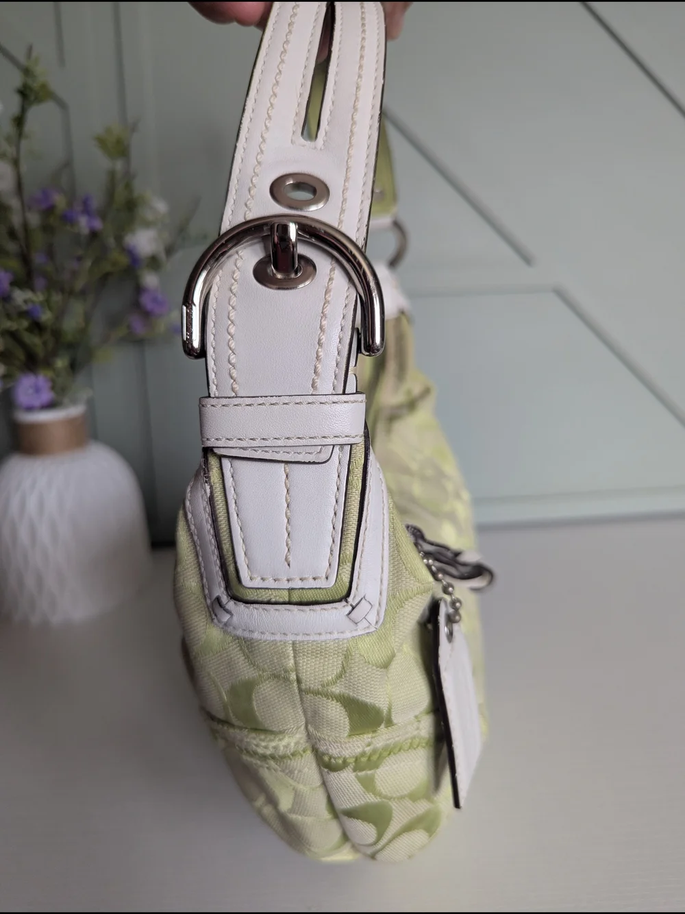 Coach Soho Signature SmallHobo bag from the Y2K era - Picture 4 of 11